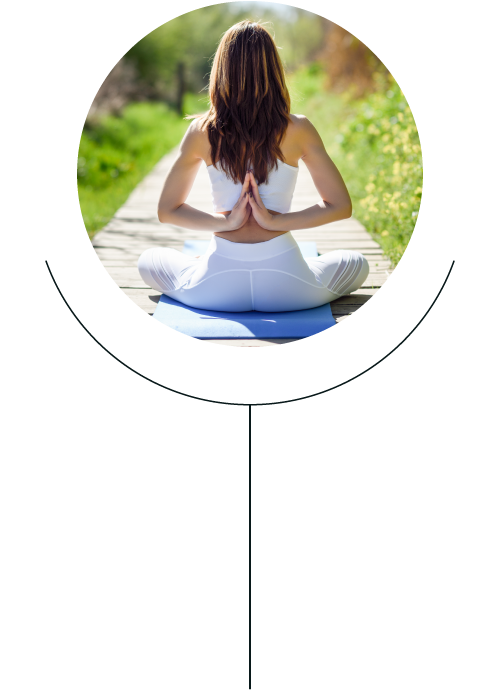 chackas_sn_margen_inicio Mujer haciendo yoga y controlando los chackas